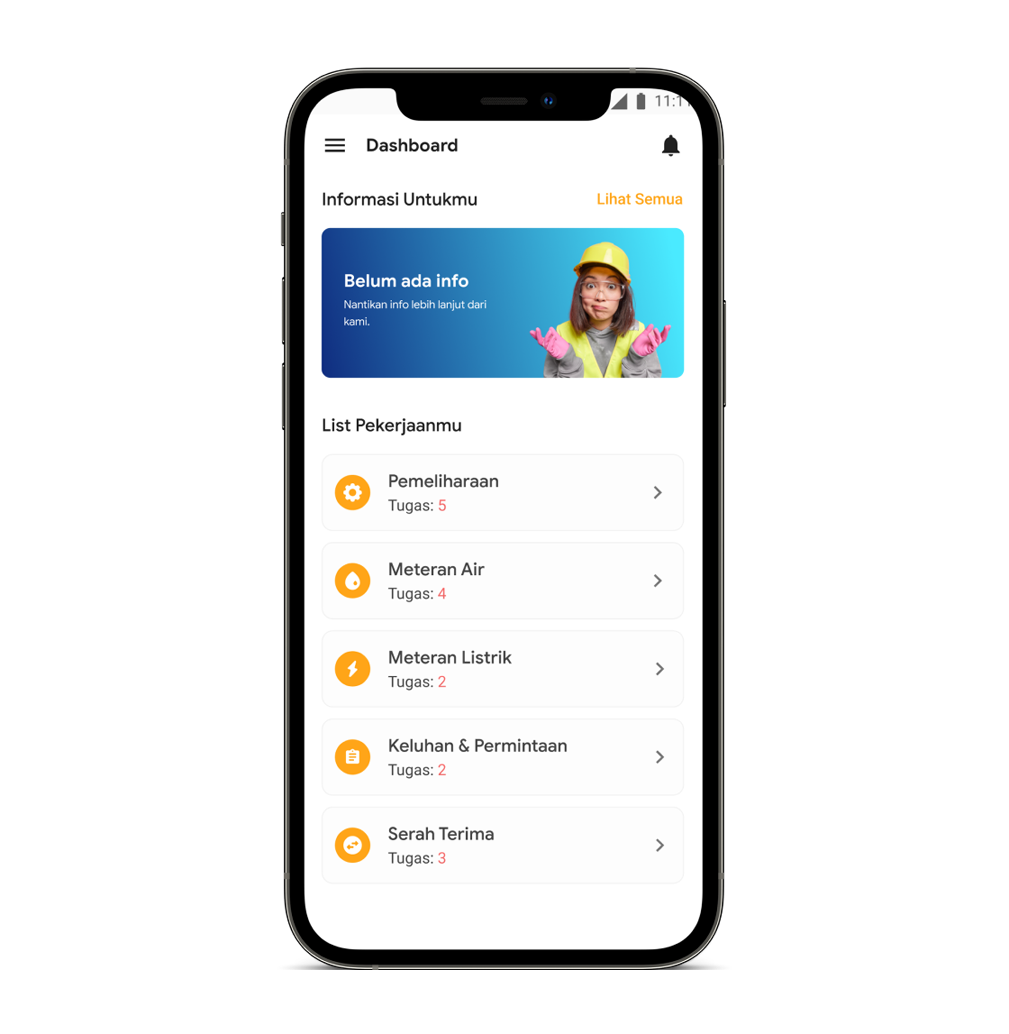 Aplikasi Mobile Teknisi