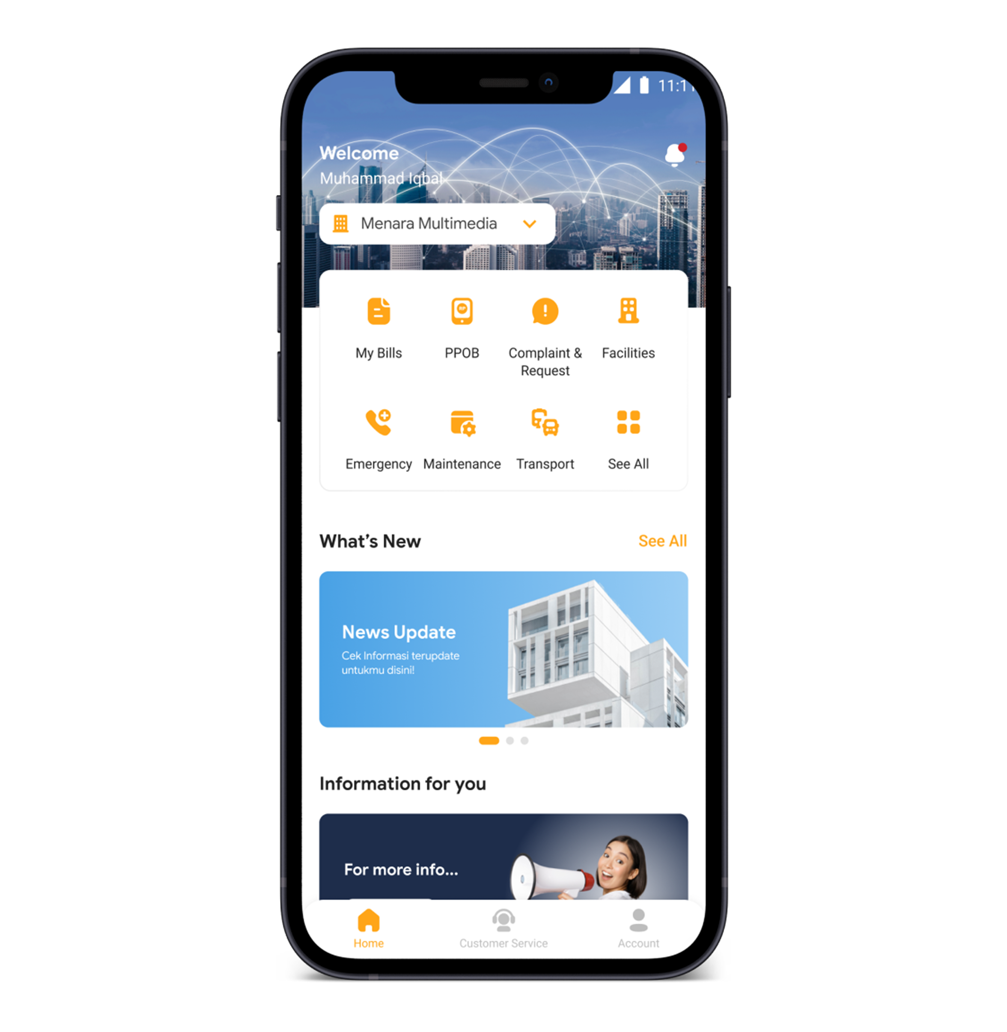 Aplikasi Mobile Tenant